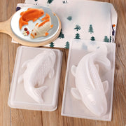 Polypropylene Koi Fish Baking Mold for Jelly Chocolate Pastry Decorating