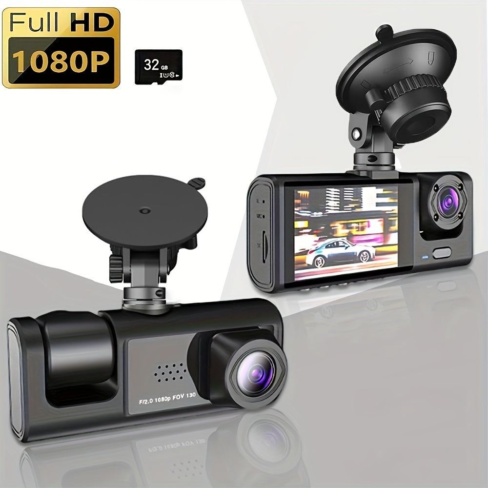 Car Dashboard Camera Night Vision 1080P Front Lens 480P Rear View Wide Angle