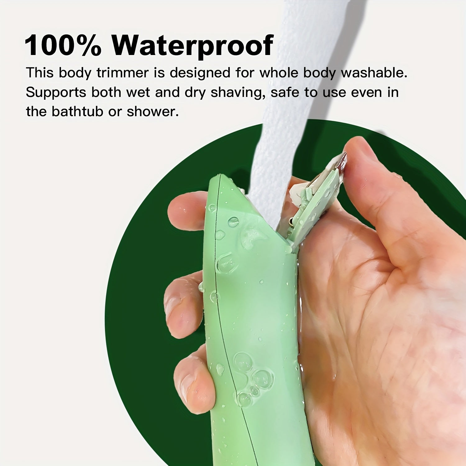 Professional tanani sochlarini kesish uchun almashtiriladigan pichoq bilan. Erkaklar tanasidagi sochlarni parvarish qilish uchun elektr trimmer, keramika pichoqni o'z ichiga oladi. Sevgilingiz uchun ideal sovg'a.