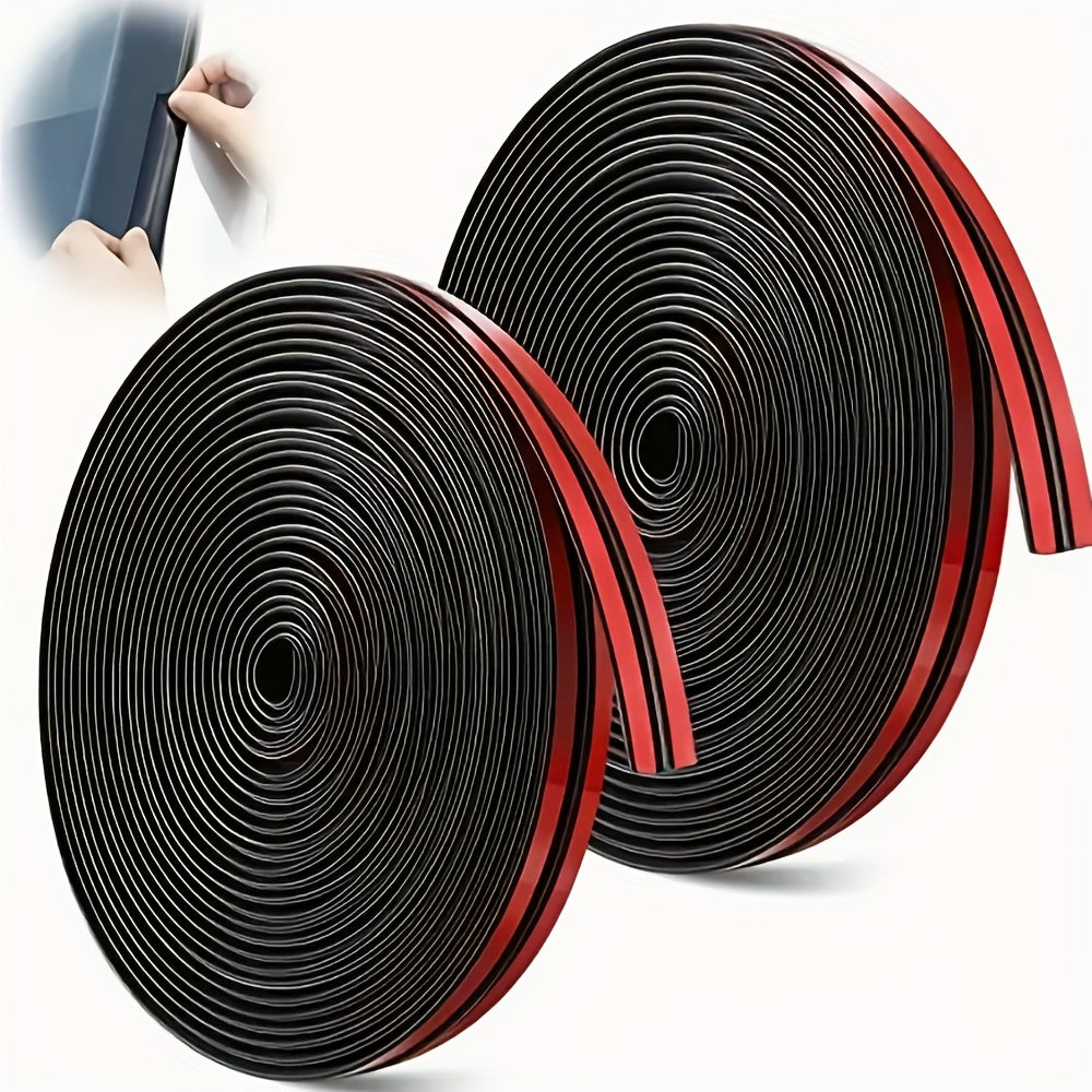 Car Windshield Sealing Strip Rubber Weatherstrip 4m Waterproof Noiseproof