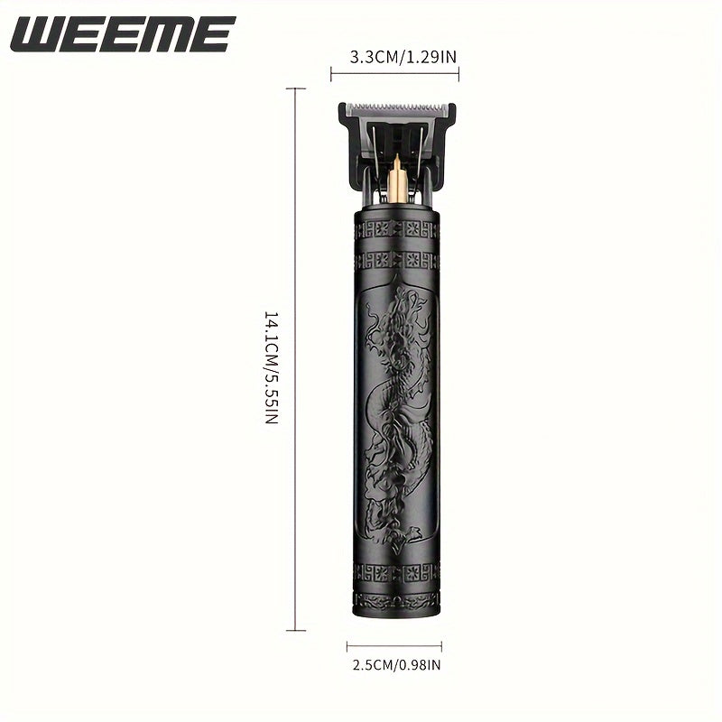 V-Vimika Elektrik Soch Qirqish Mashinasi Erkaklar Uchun, USB Qayta Zaryadlanadigan Simsiz Qirqish Mashinasi, Otalar Kuni, Yangi Yil, Sevgi Kuni, Shaxsiy Foydalanish yoki Soch Qirqish Do'koni Uchun Ideal.