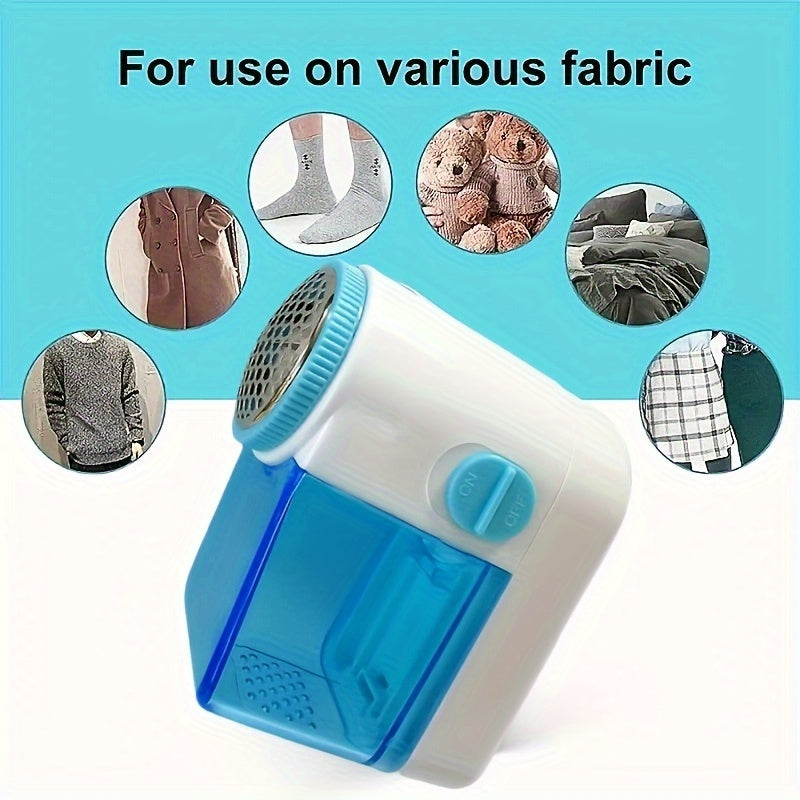 Mini Fabric Shaver for Polyester Portable Battery-Operated Travel and Home Use