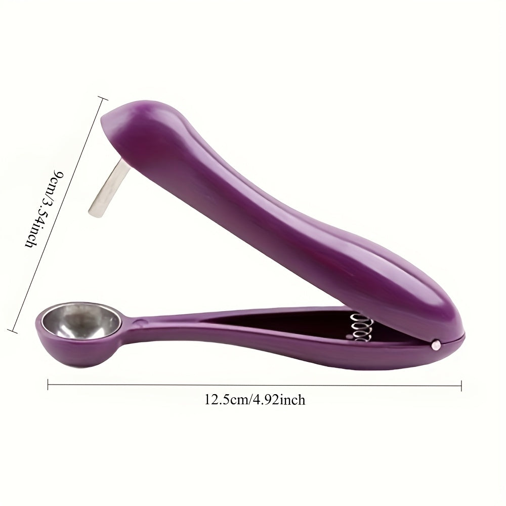 Stainless Steel Cherry and Olive Pitter Kitchen Tool for Outdoor Cooking