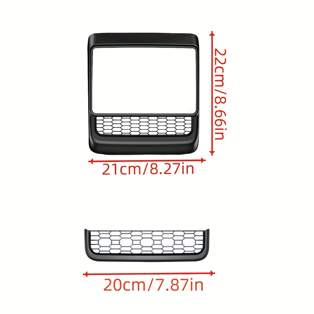 Rear Center Console Air Vent Dust Cover for Tesla Model 3/Y Car Accessories