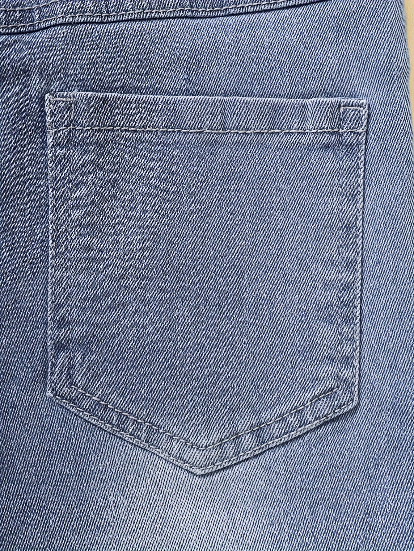 Boys Baggy Jeans with Pockets Cotton Blend Elastic Waist Casual Streetwear for Kids