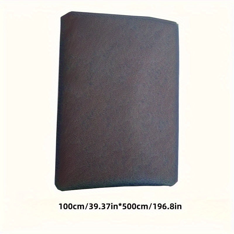 Heavy-Duty Black PP Nonwoven Landscape Fabric Weed Barrier Roll for Garden and Flower Beds