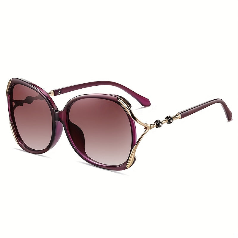 Women's Sport Glasses Large Polycarbonate Frame Anti-Reflective Lenses Climbing Eyewear