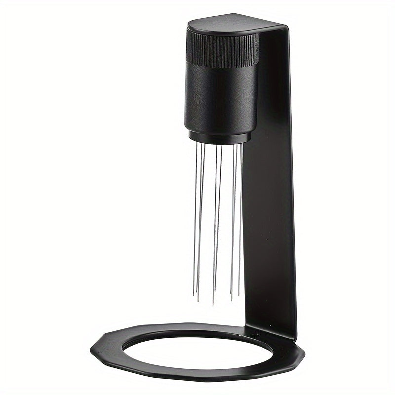 8-Needle Espresso Stirrer WDT Tool Coffee Distribution Magnet Stand