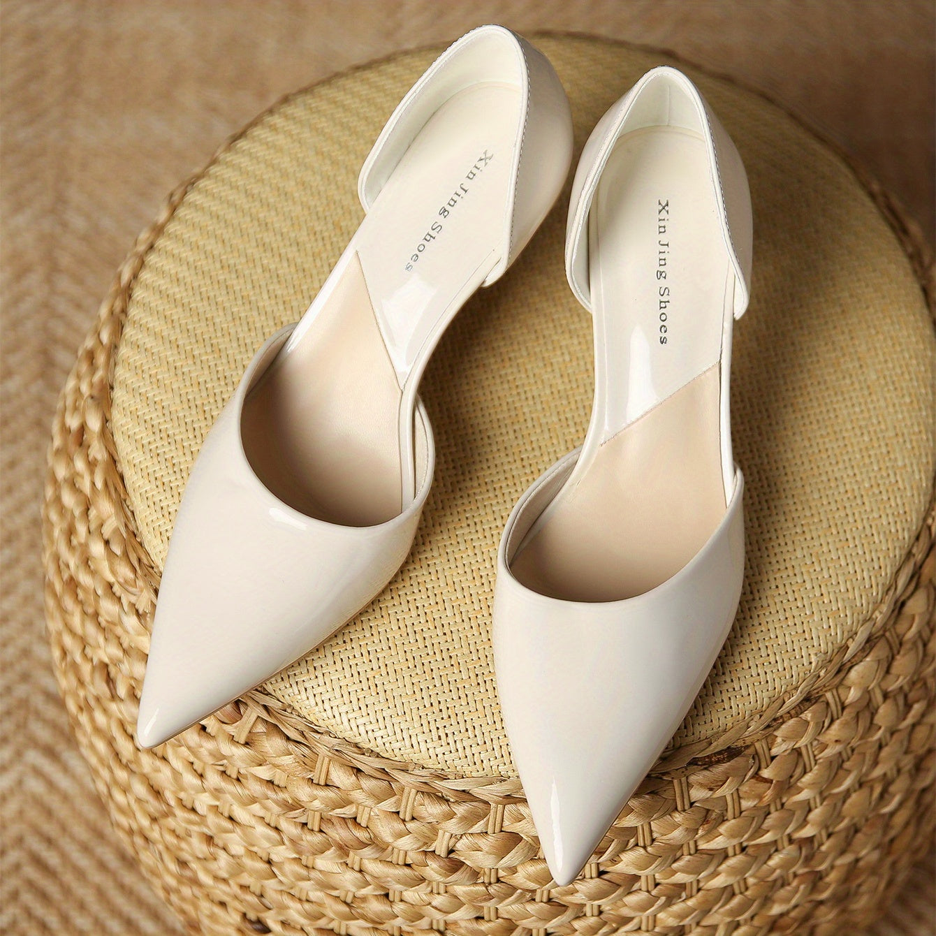 Women Black Pointed Toe Stiletto Pumps Elegant High Heels for Work