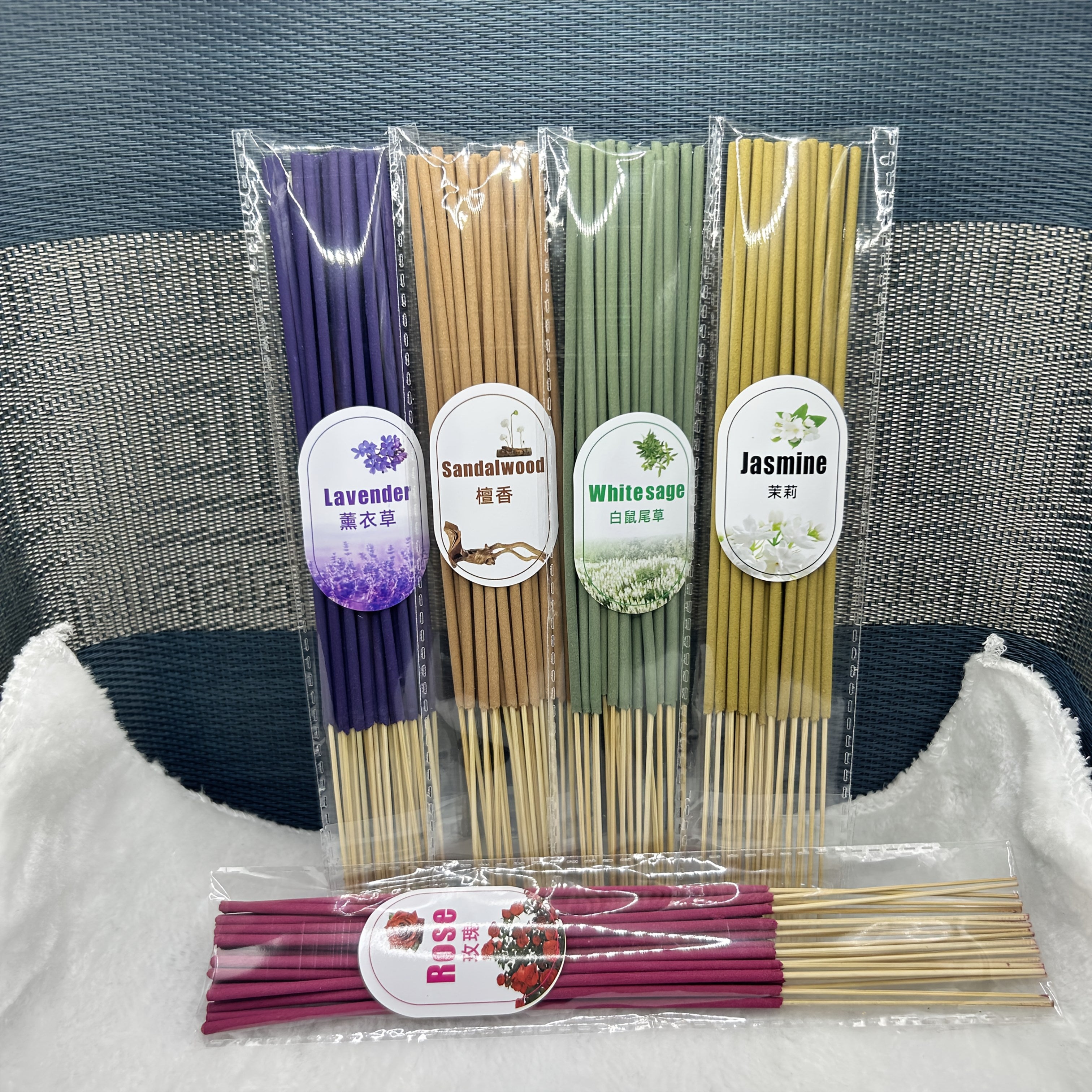 Exquisite Bamboo Incense Sticks 100 Pack for Meditation Yoga Relaxation