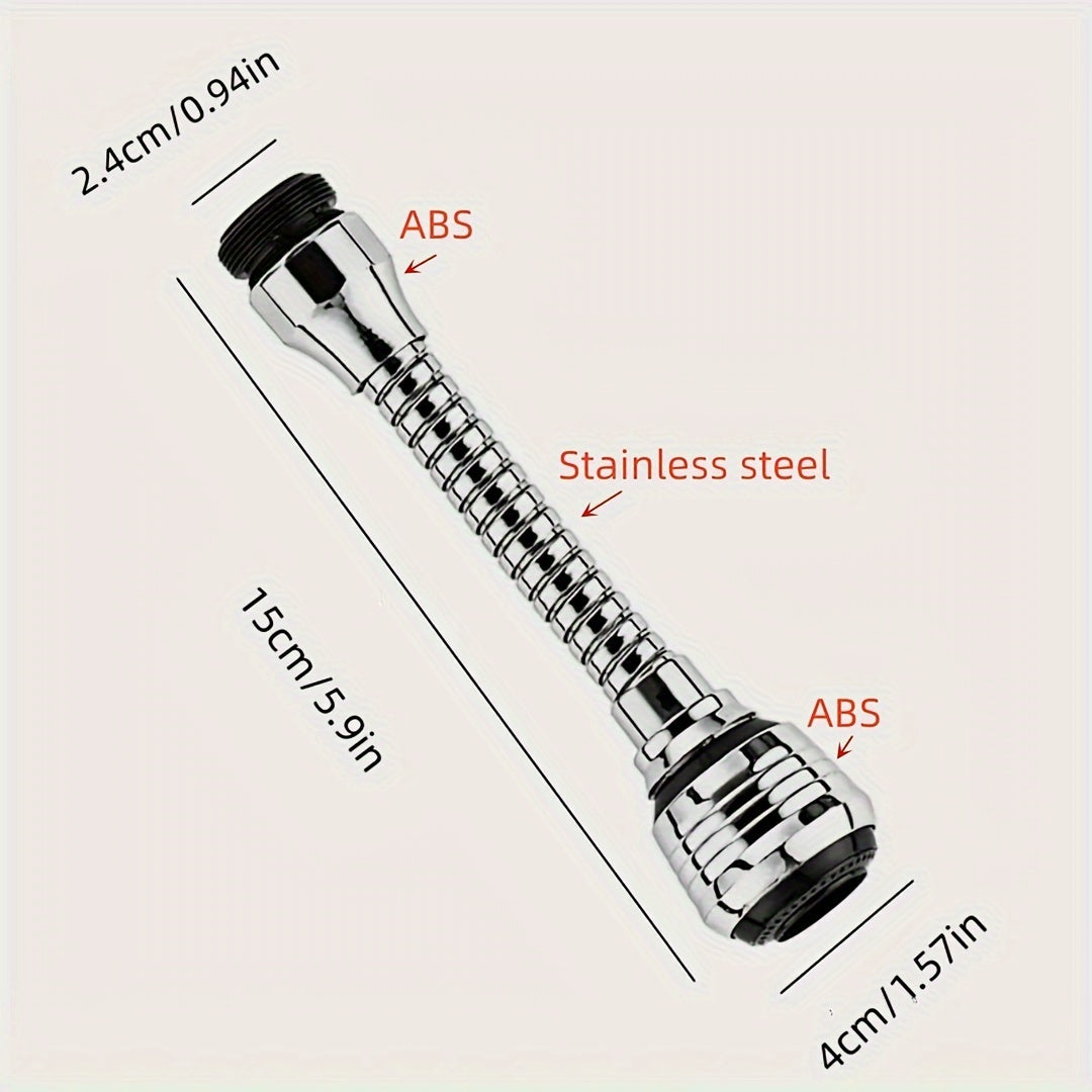 360° Kitchen Faucet Aerator Water Saving Swivel Basin Sink Extender