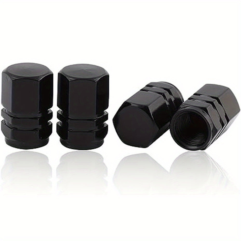 4 шт. алюминиевый сплав шестигранная крышка для вентиля колес, защитный колпак от пыли