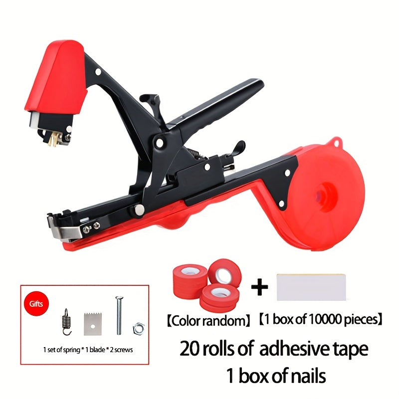 Herramientas metálicas para atar plantas para enredaderas y ramas en jardinería agrícola