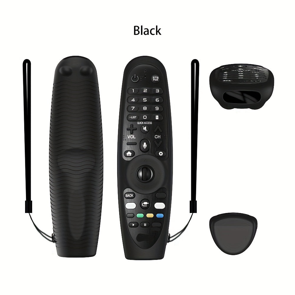 Funda de silicona para control remoto para AN-MR600 AN-MR650 AN-MR18BA AN-MR19BA AN-MR20GA a prueba de caídas con cordón