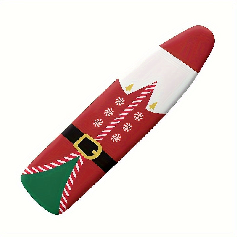 Funda para tabla de planchar de Navidad acolchada, reflectante al calor, resistente a manchas, compatible con medidas estándar de 132-140cm
