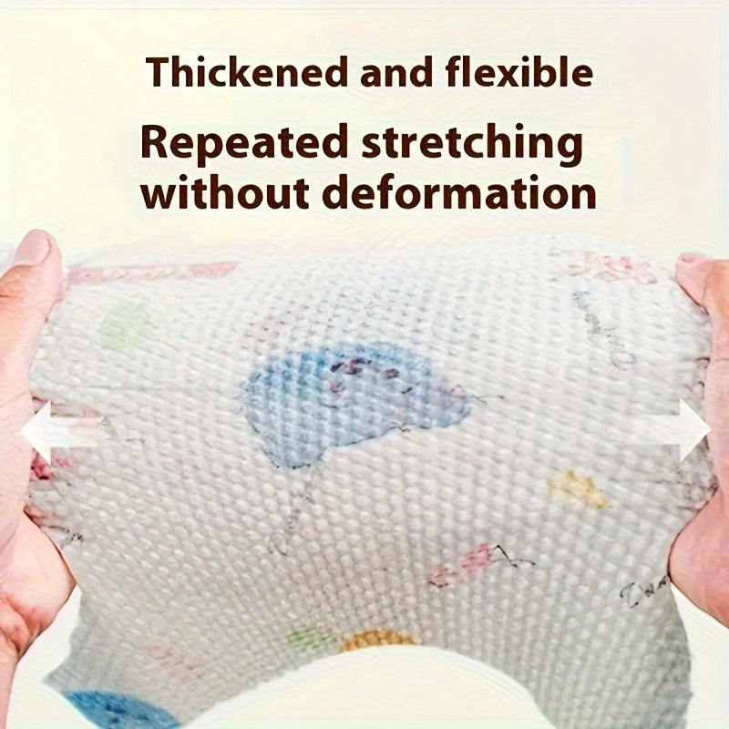 200 Pack Kitchen Paper Towels, 1-Ply Disposable Cleaning Cloths for Wet or Dry Use