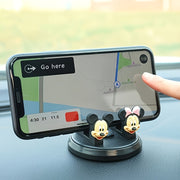 Car Phone Holder Rotatable Cartoon Design for Navigation Travel