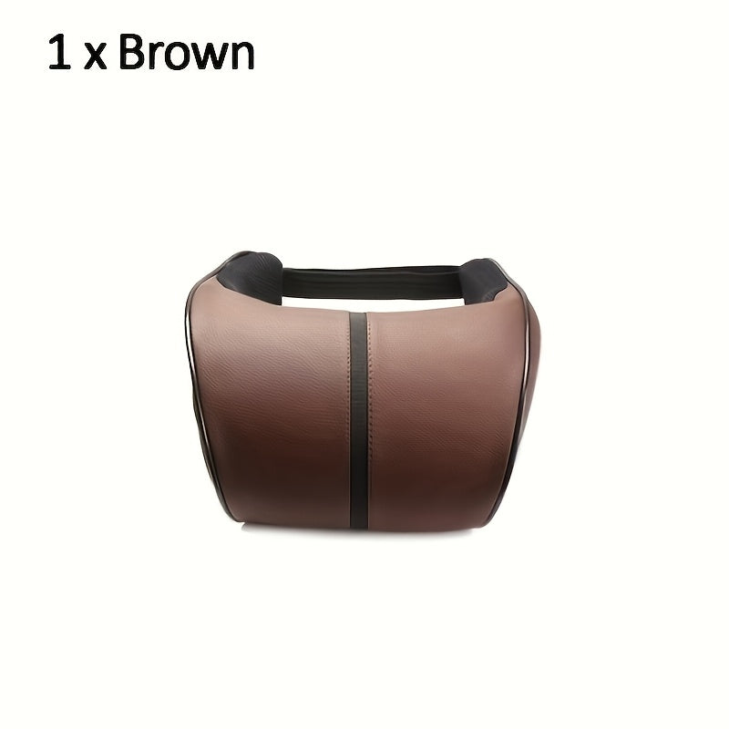 Universal Fit Car Headrest Pillow With Memory Foam for Comfort and Support
