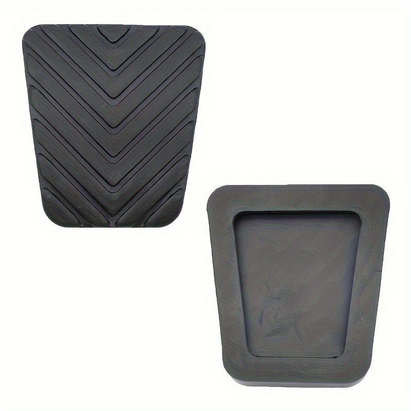 Car Pedal Cover Set Non-Slip Rubber Brake Clutch for Vehicles