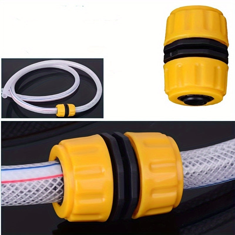 Plastic Car Wash Hose with 4-Way Repair Coupling Connector