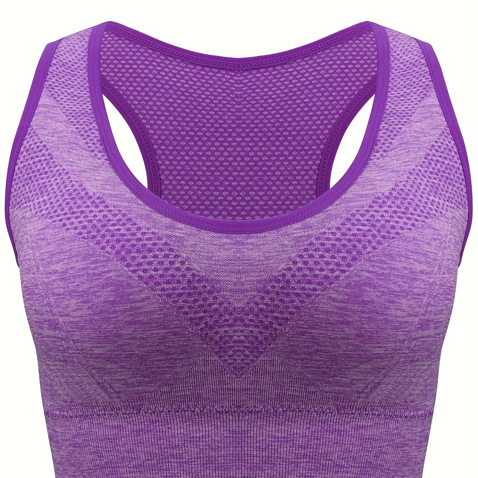 Women Breathable Seamless Mesh Sports Bra Large Size Yoga Bra Plus Size