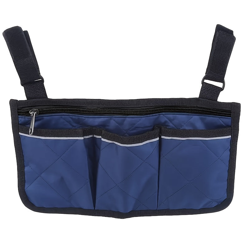 Universal Wheelchair Walker Stroller Storage Bag with Carrying Handle
