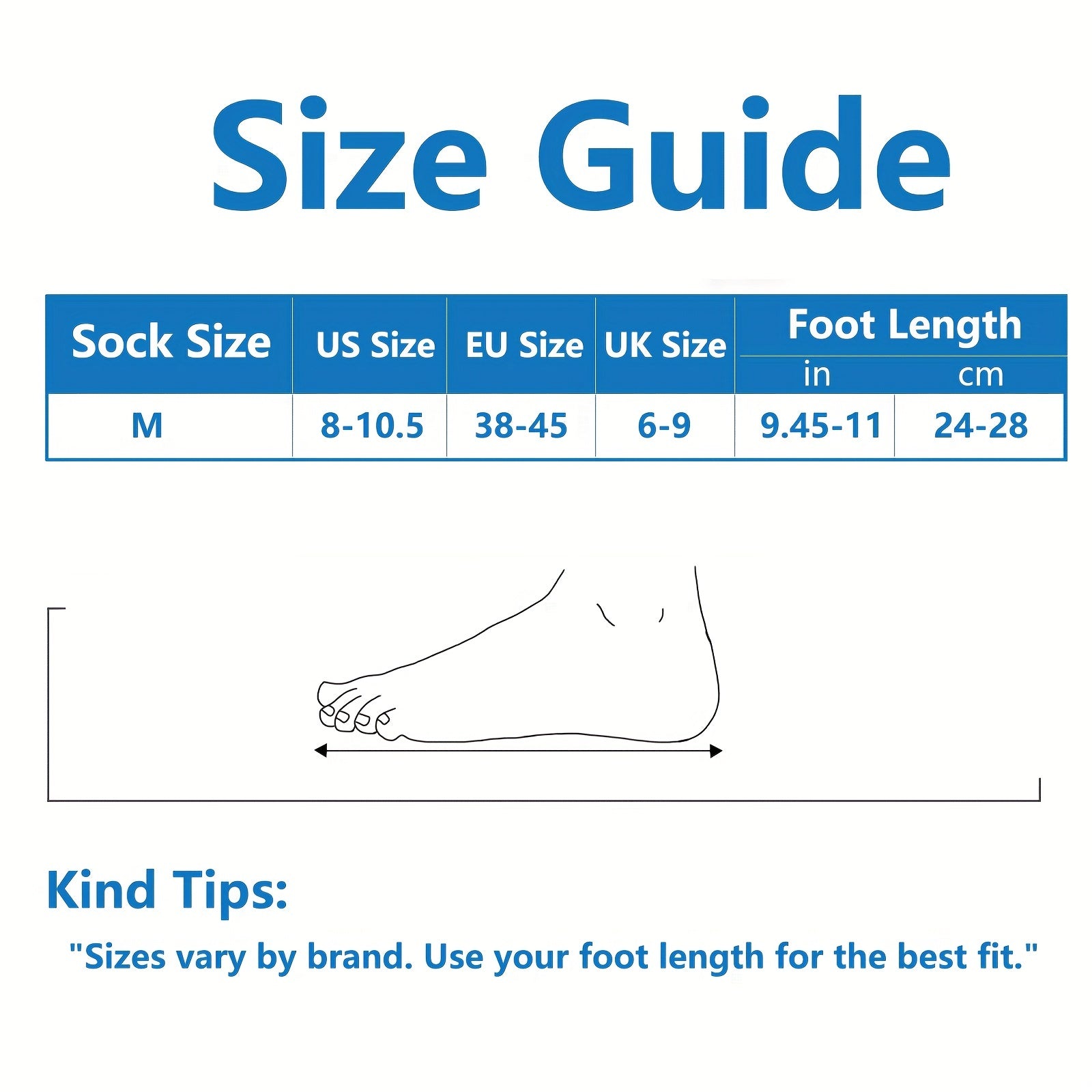 Unisex Cotton Crew Socks 6 Pairs Breathable Sweat-Absorbing Comfortable