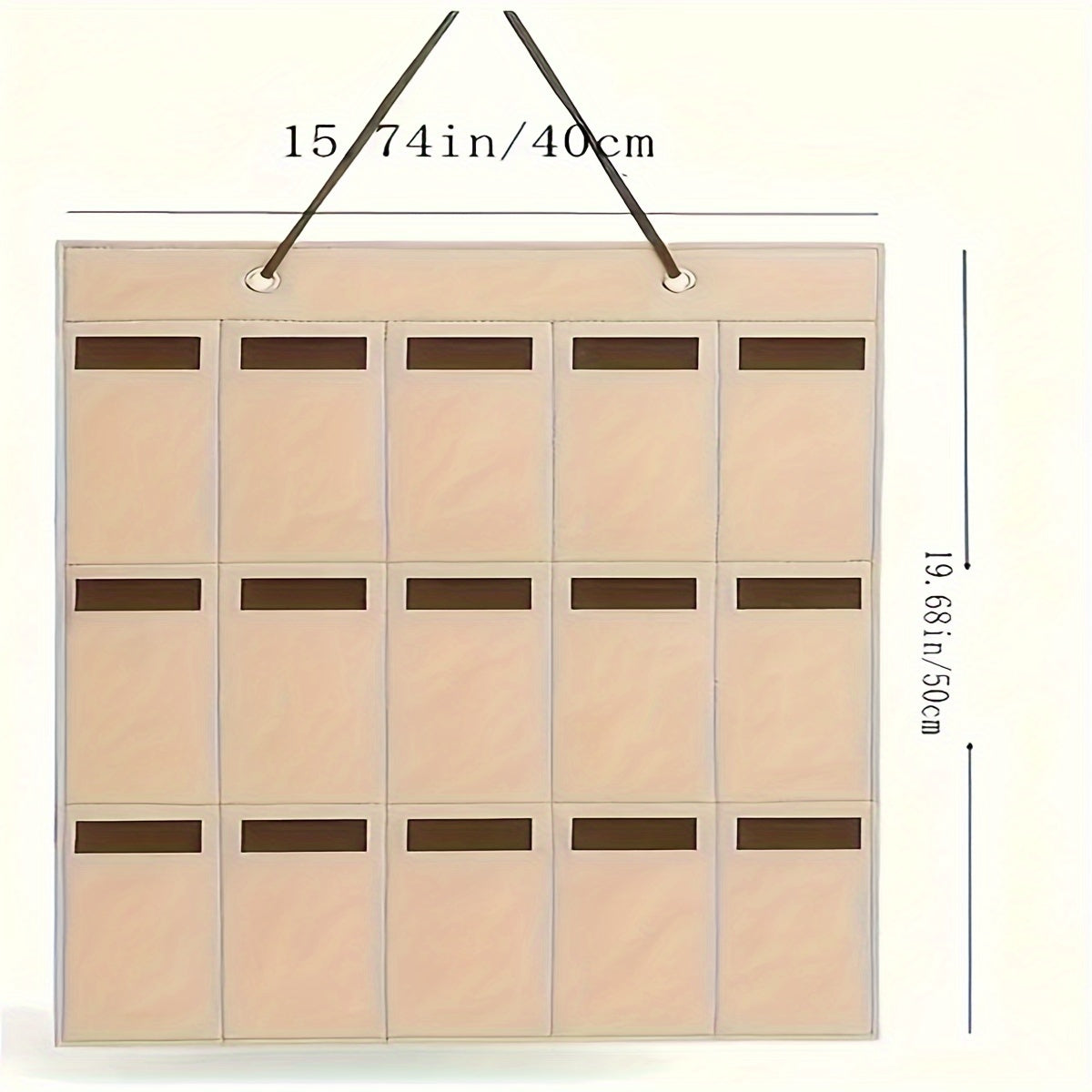 Foldable Felt Wall Organizer for Glasses Holds Up to 15 Pairs Storage Door Hanging