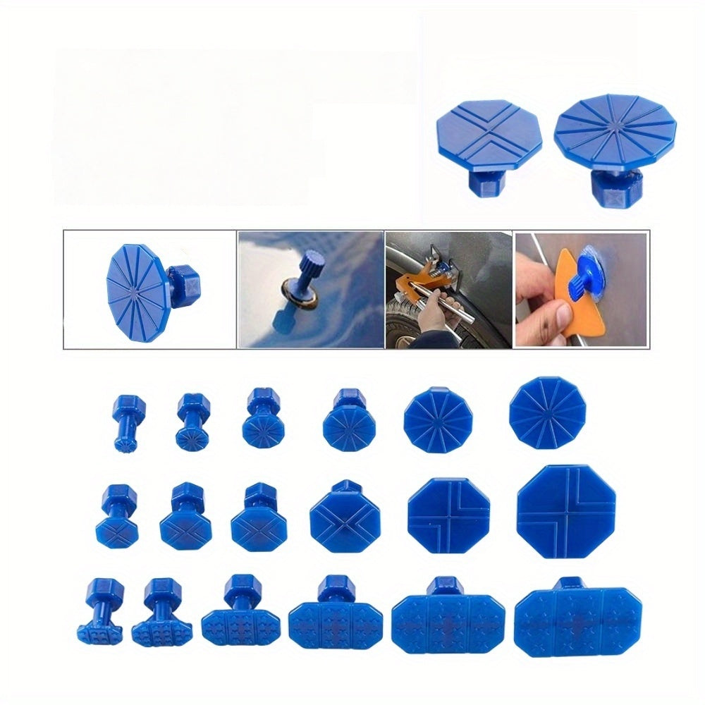 120pcs Car Paintless Dent Repair Glue Pull Tabs Set Body Dent Removal Tools