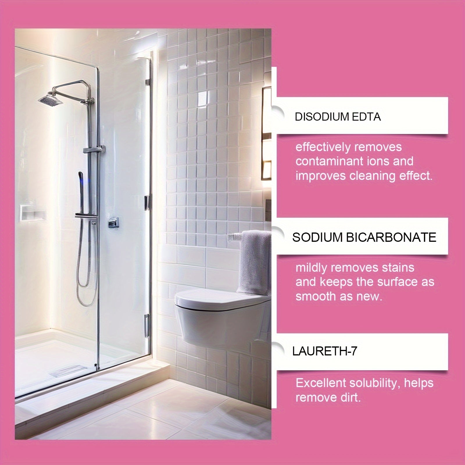 Toilet Cleaner for Urine Stains and Odors, Bathroom Disinfectant, Fresh Scent