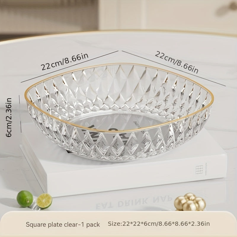 Home Living Fruit Tray for Fruits Snacks and Candy Office Use