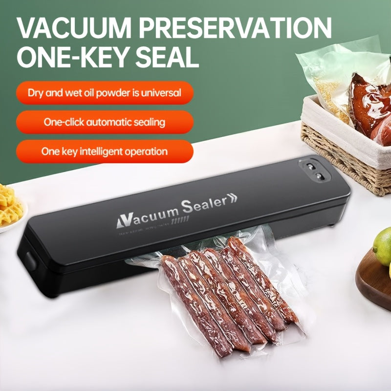 Avtomatik vakuum yopish mashinasi, sous vide funksiyasi bilan, 50 ta yopish paketlari bilan