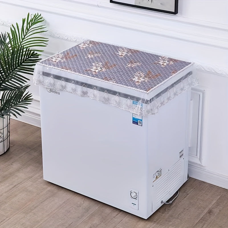 Rectangular Freezer Dust Cover Polyester Household Appliance Protector