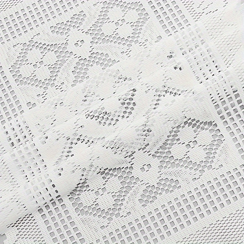 White Lace Table Runner Nordic Style Dining and Living Room Decor