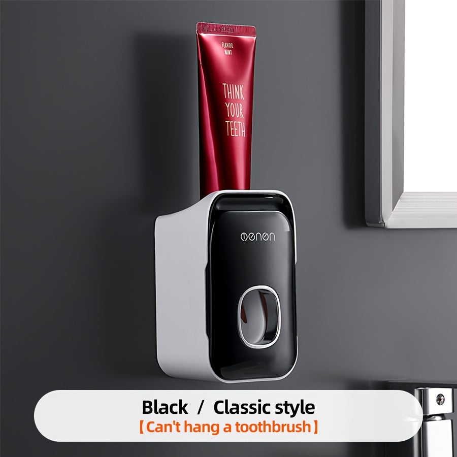 Wall-Mounted Toothbrush Holder Set with Non-Punching Installation and Tooth Mug