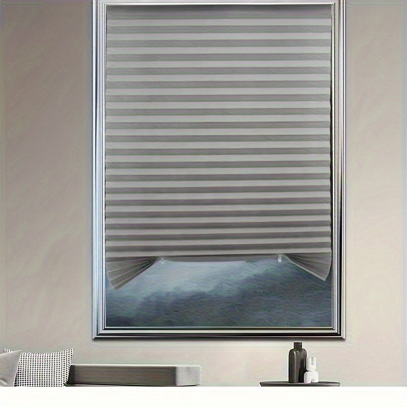Wireless Blackout Louver Curtain for Living Room Office Home Decor