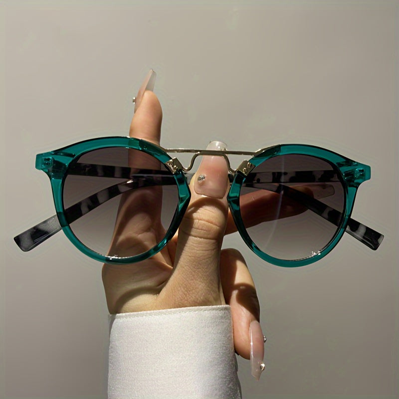 Vintage Mushuk Ko'zoynaklar ayollar va erkaklar uchun Zamonaviy Sayohat Kundalik Bayram Ko'zoynaklari