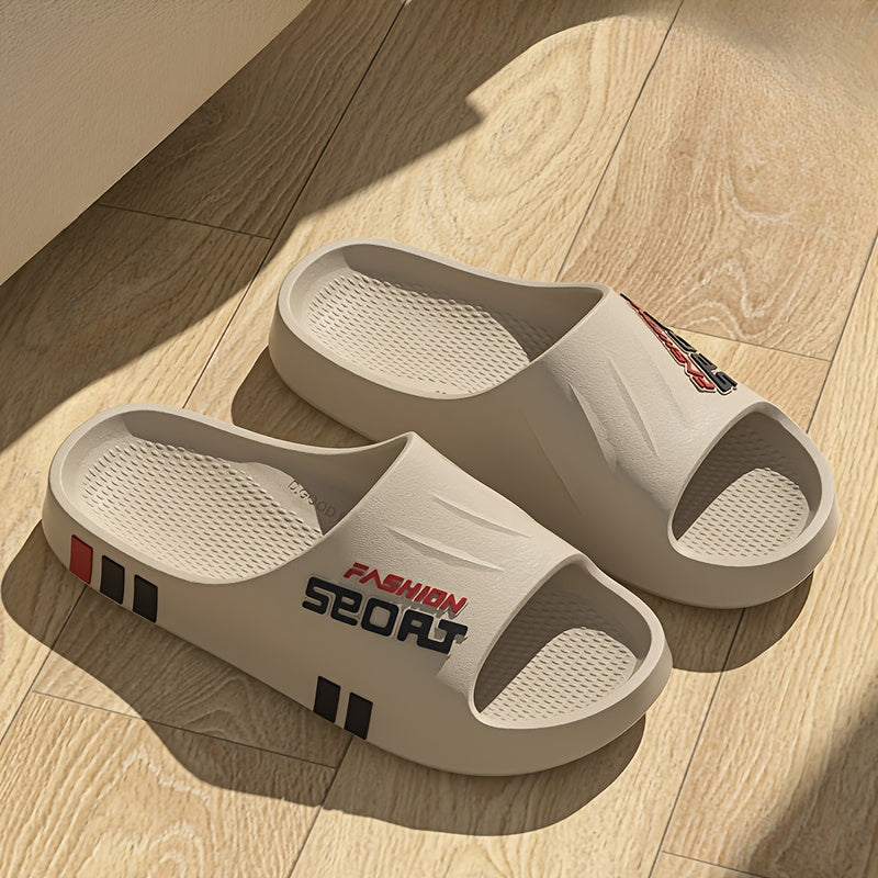 Women's Cartoon Pattern EVA Slip-On House Slippers Non-Slip Indoor Shoes for Spring and Autumn