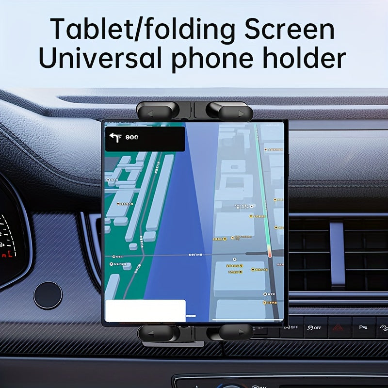 Universal Car Air Vent Tablet Holder Adjustable Stand for 17.78cm to 32.77cm Devices Durable ABS