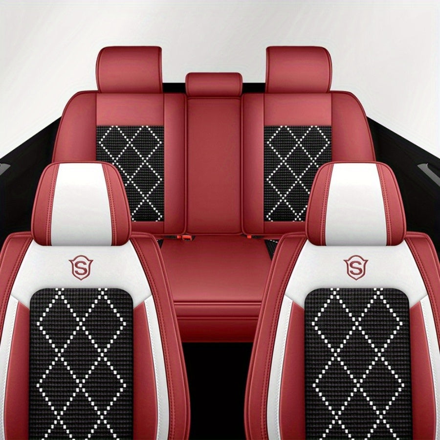 Car Seat Cover Summer Breathable Anti-Slip Cooling Pad for Adults