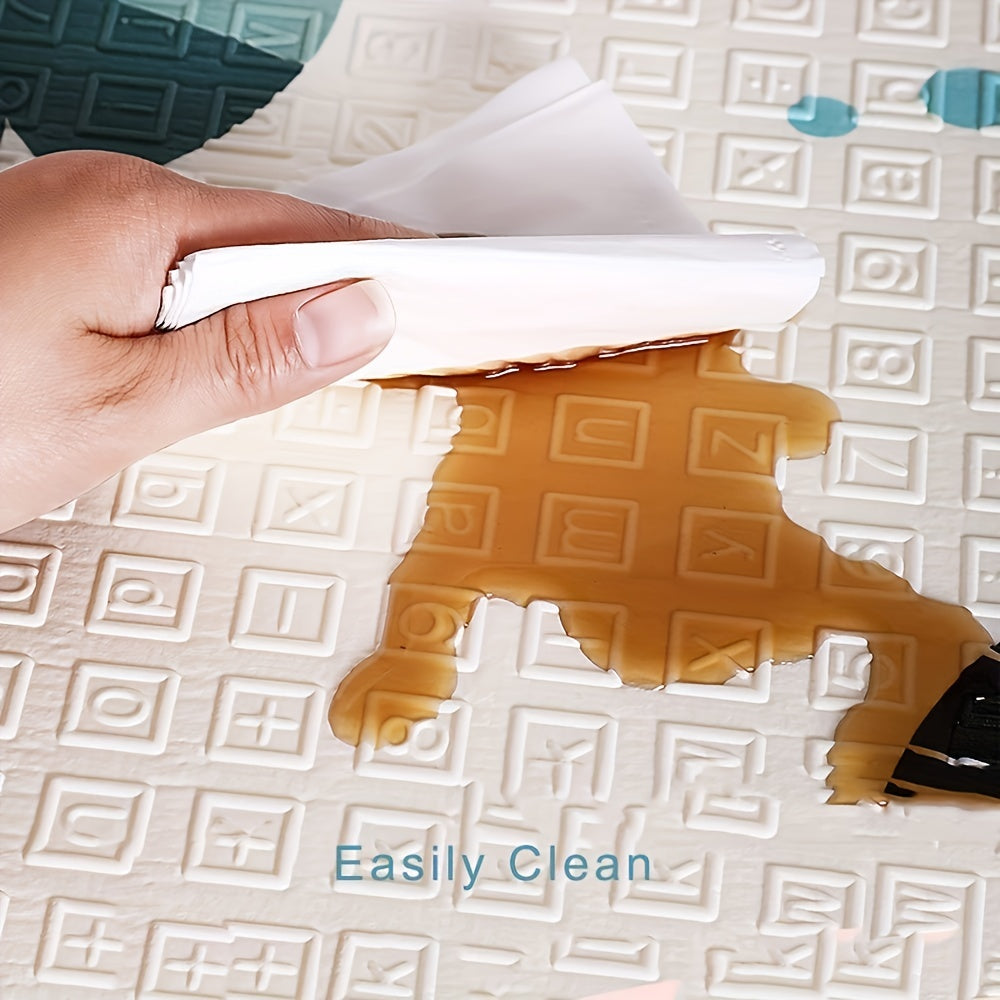 Large Waterproof Double-Sided Baby Play Mat for Crawling 200cm x 180cm