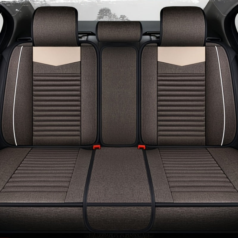 Universal Fit Car Seat Cover Set All-Season Fabric Full Coverage