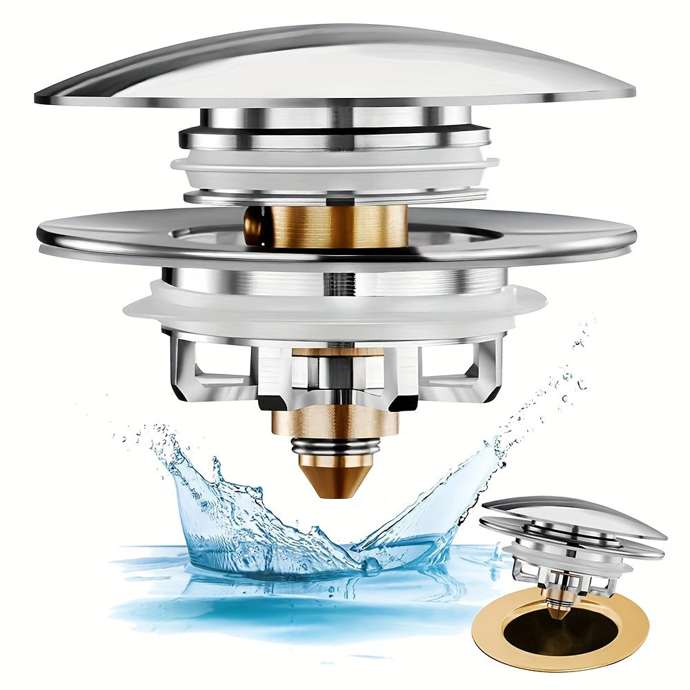 1-Piece Tub Stopper for Drain Replacement Easy to Install and Clean