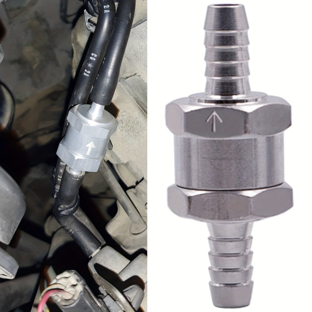 Válvula de retención de combustible de aleación de aluminio de 6/8/10/12mm para gasolina diésel