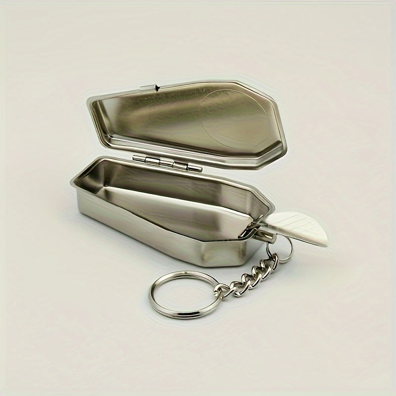 Portable tutqichli tutun qutisi, kumush rangli Ashware, kundalik ehtiyojlar