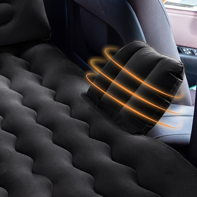 Inflatable Car Mattress Air Bed PVC Leather with Pump for SUV and Sedan
