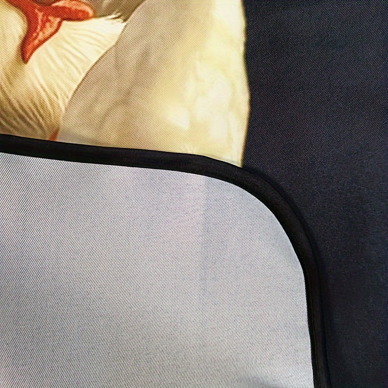 Креативный и забавный фартук с животным принтом, водонепроницаемый и маслостойкий, идеально подходит для различных задач, таких как уборка, готовка, выпечка, садоводство, кейтеринг и работа в молочном или чайном магазине.