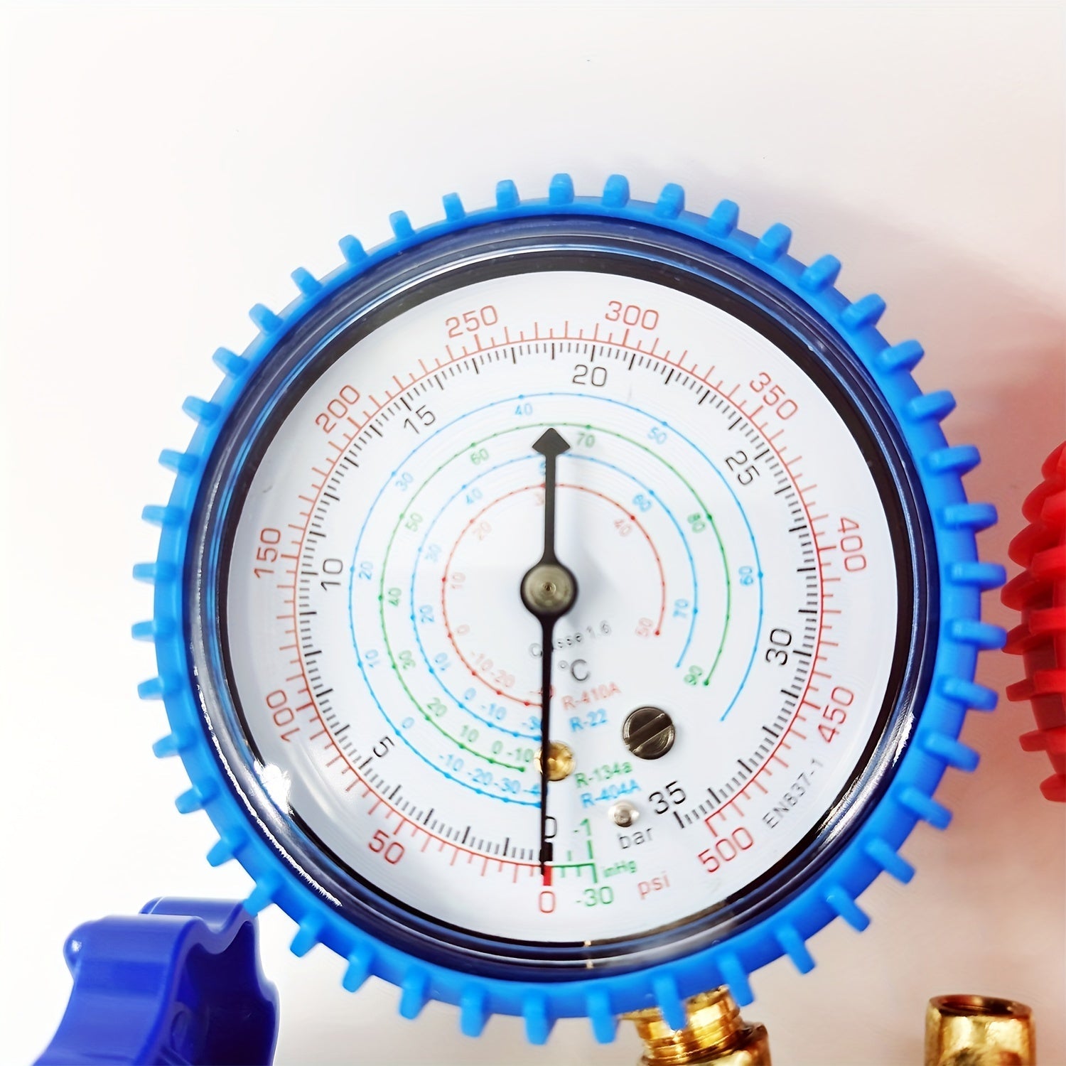 HVAC Refrigeration Manifold Gauge Set with Hoses for R410A R22 R134A