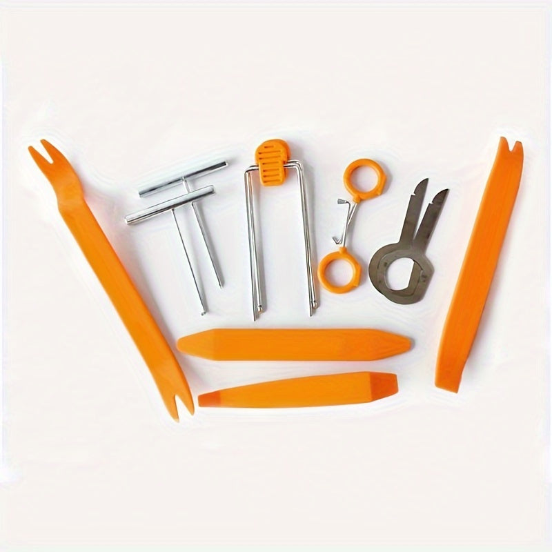 12-Piece Auto Dismantle Tool Kit Car Radio Door Panel Trim Pry Set