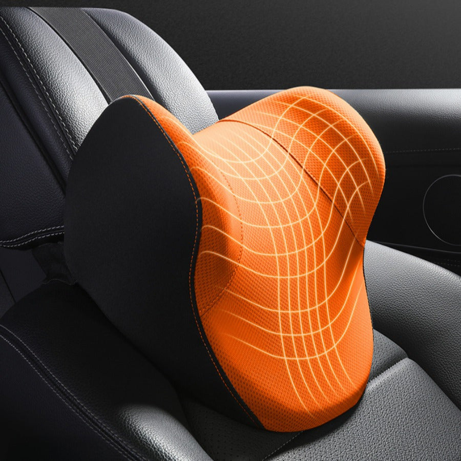 Car Headrest Neck Pillow Breathable Comfort Summer Rest Cushion